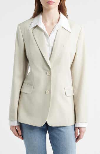 Layered Wool Blazer