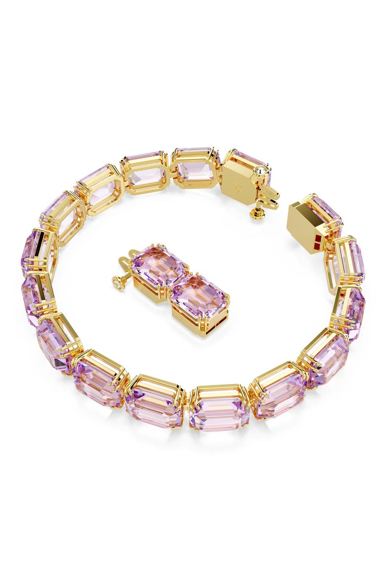 Millenia Crystal Bracelet, Alternate, color, PURPLE