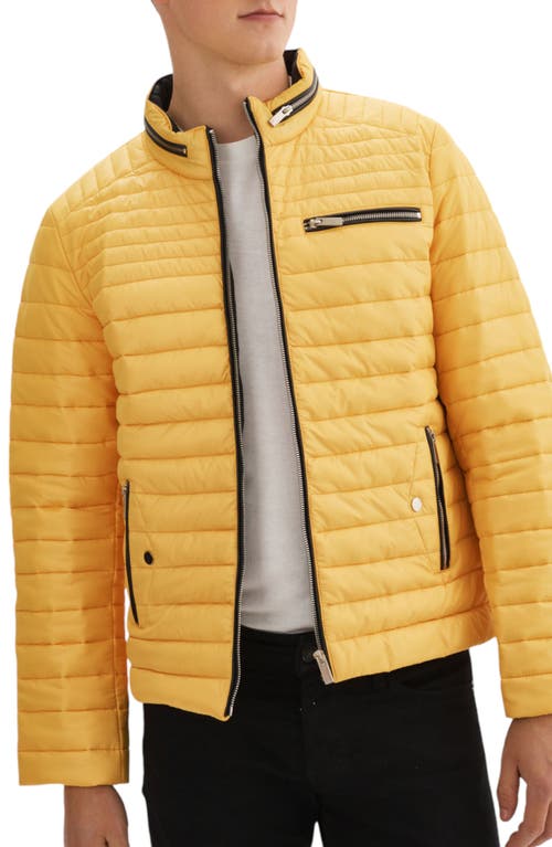 Regency Puffer Jacket In Yellow