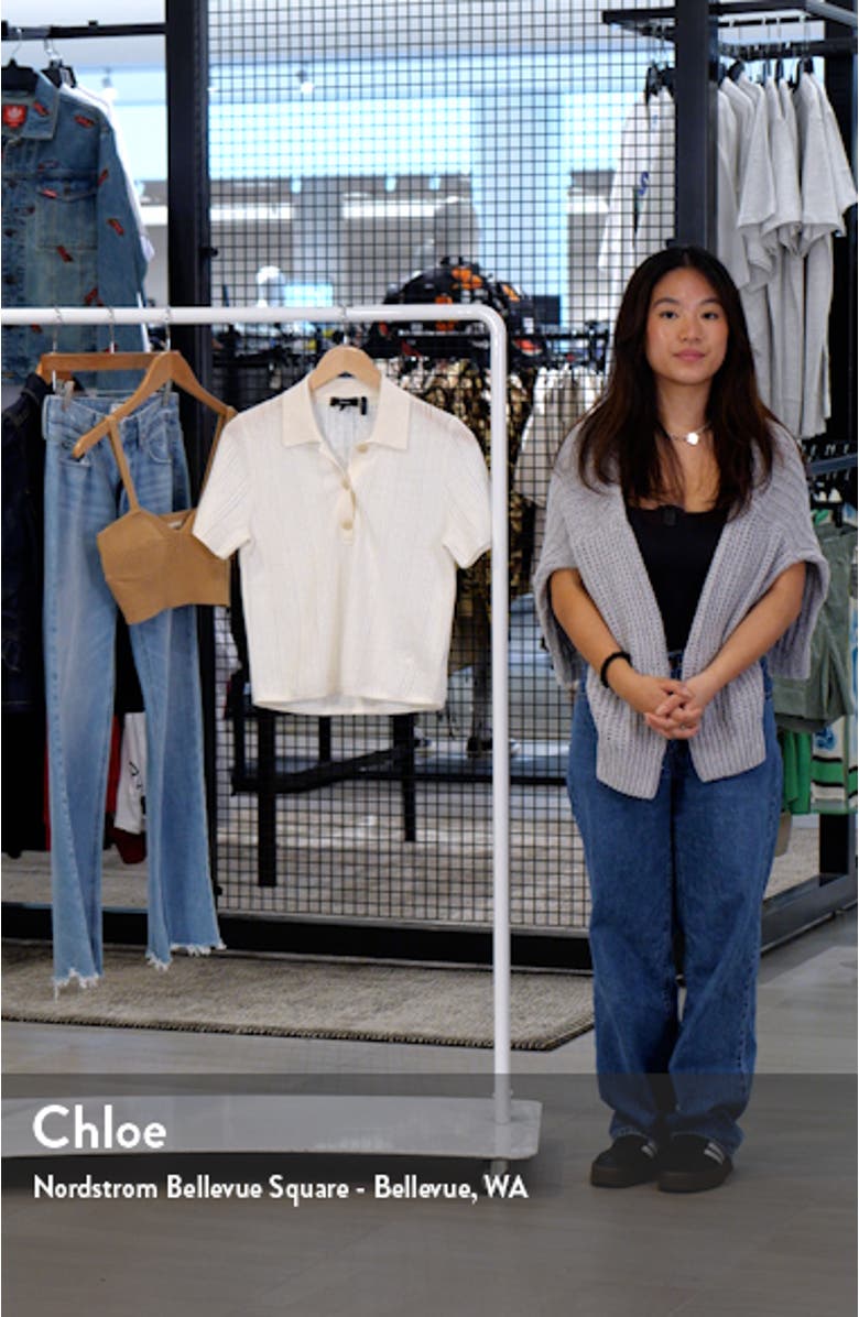 Neo Crop Knit Polo, sales video thumbnail