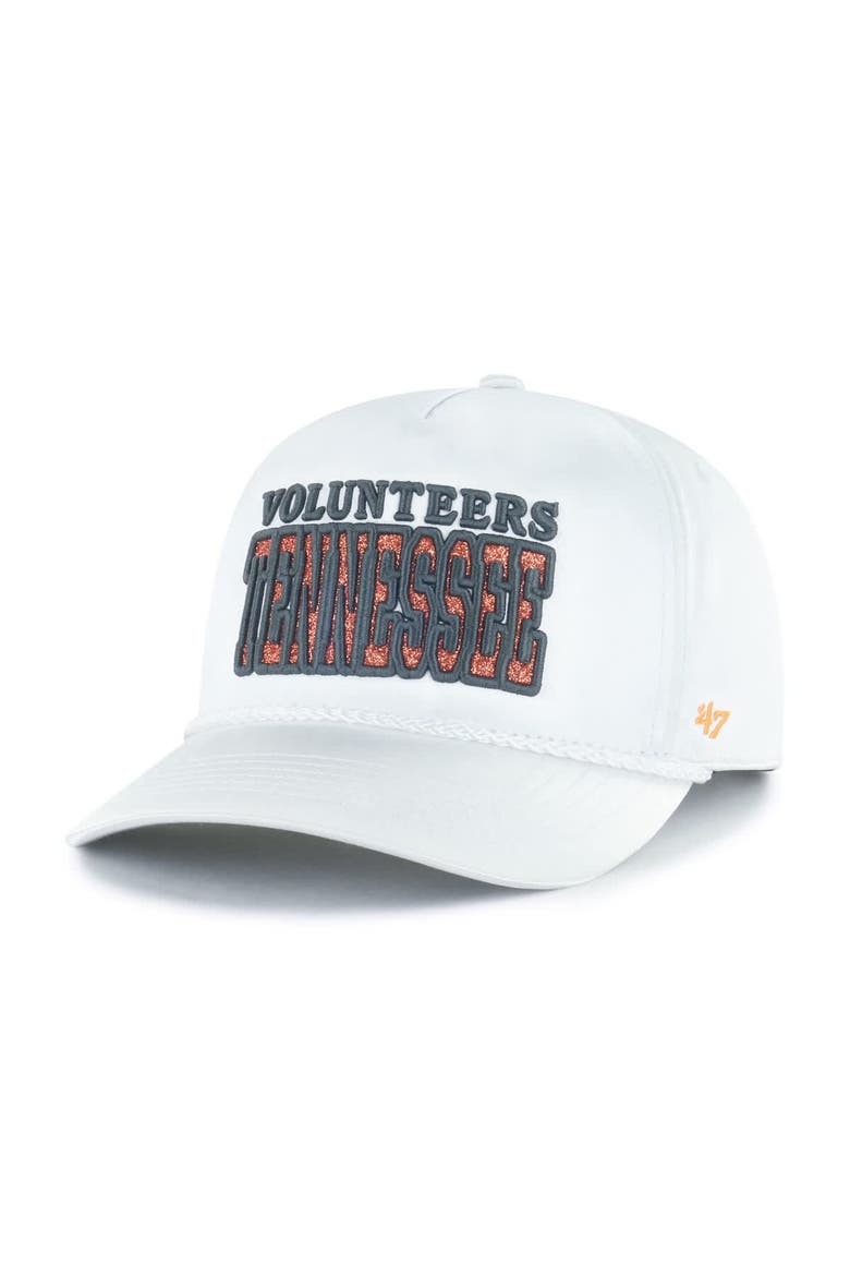 Women's '47 White Tennessee Volunteers Outspoken Hitch Adjustable Hat, Alternate, color, White