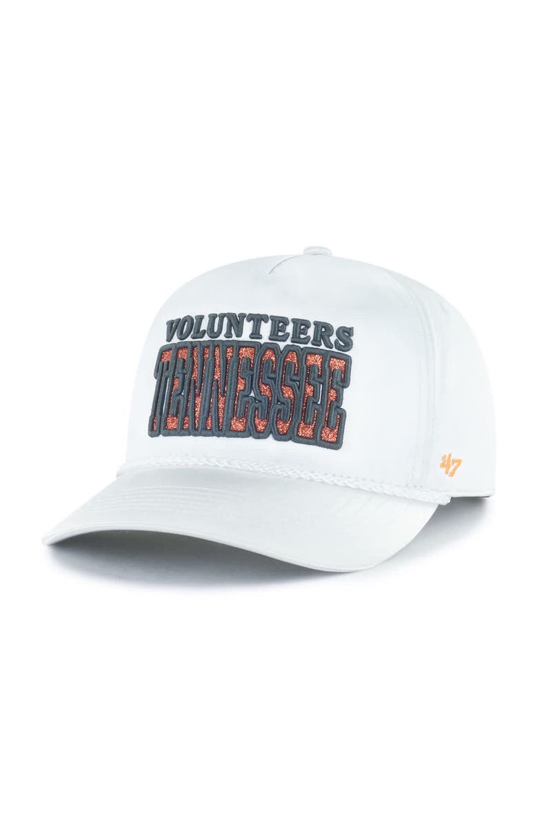 '47 Women's '47 White Tennessee Volunteers Outspoken Hitch Adjustable Hat, Alternate, color, White