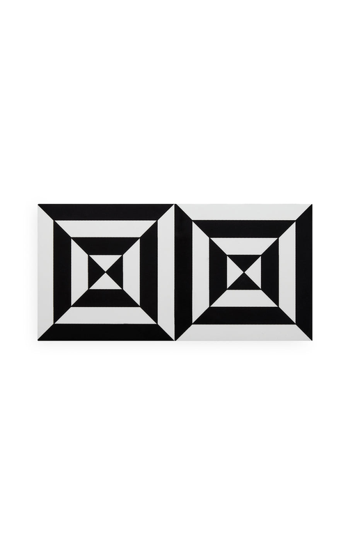 Jonathan Adler Op Art Lacquer Box In Black