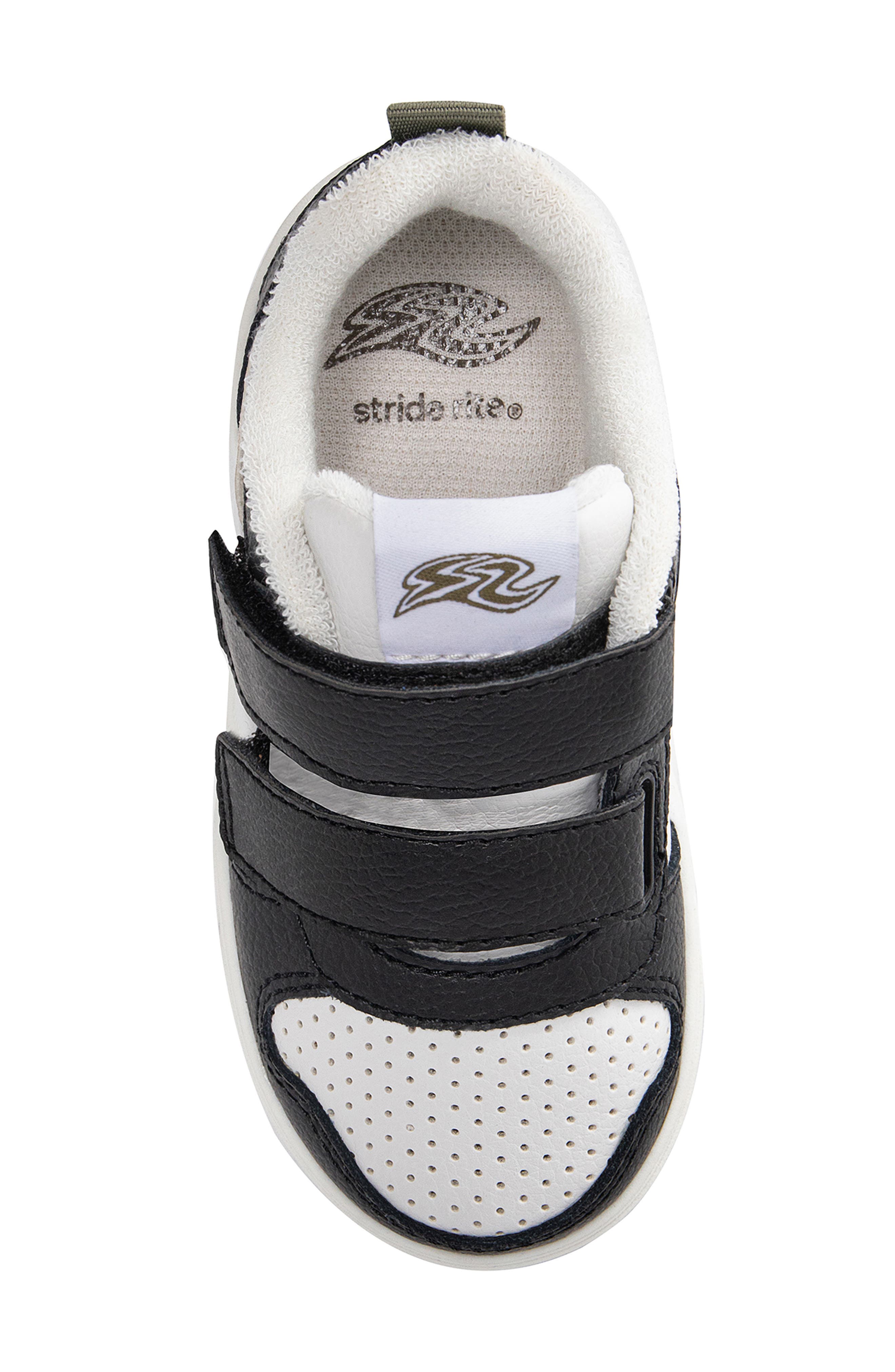 Stride Rite Kids' Denver Sneaker, Alternate, color, Black/ White/ Olive