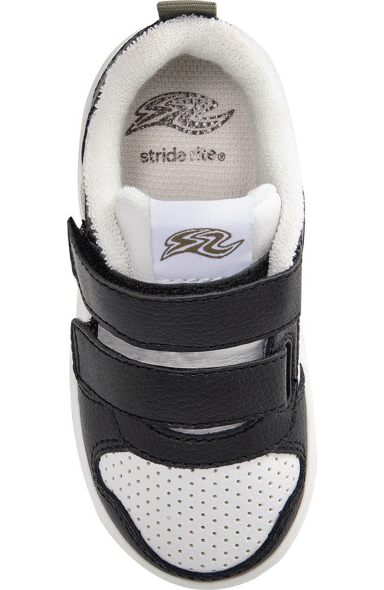 Stride Rite Kids' Denver Sneaker, Alternate, color, Black/ White/ Olive