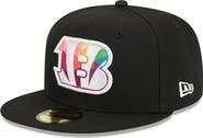 New Era Men's New Era  Black Cincinnati Bengals 2023 NFL Crucial Catch 59FIFTY Fitted Hat