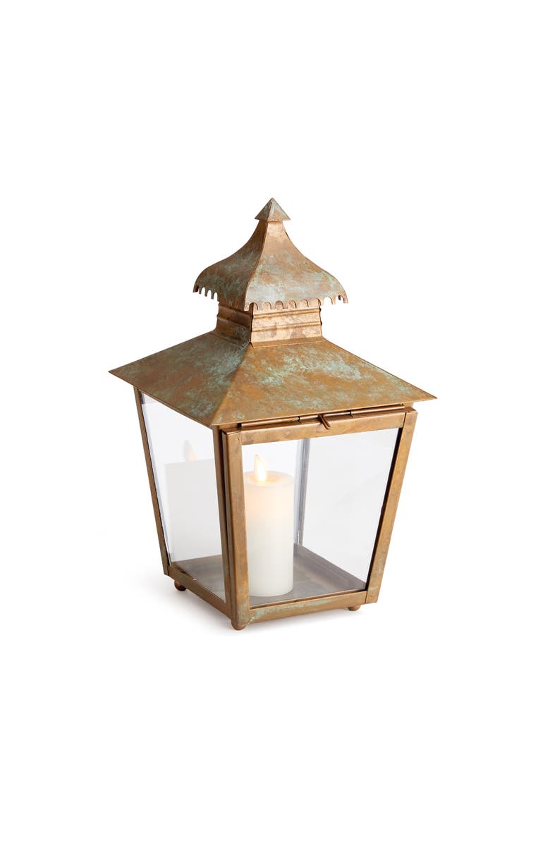 Napa Home & Garden Anders Lantern, Main, color, Gold