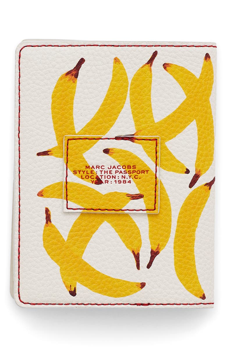 Marc Jacobs The Passport Case, Alternate, color, Yellow Multi