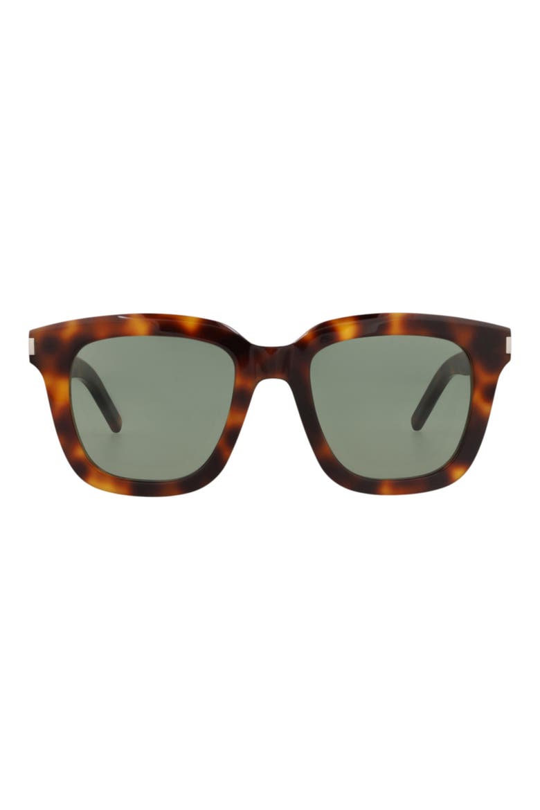 51mm Square Sunglasses, Main, color, HAVANA HAVANA GREEN