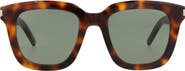 Saint Laurent 51mm Square Sunglasses