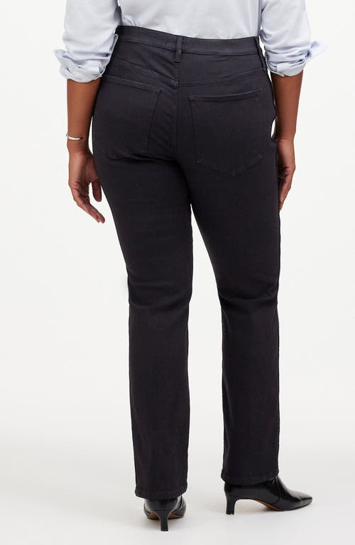 Madewell Kick Out Full-length Jeans In Black Rinse Wash