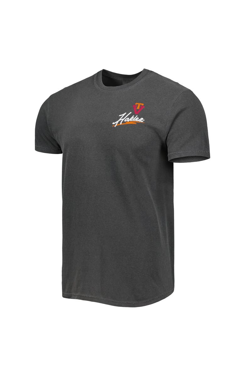 IMAGE ONE Men's Black Virginia Tech Hokies Vault Stadium T-Shirt, Alternate, color, 
