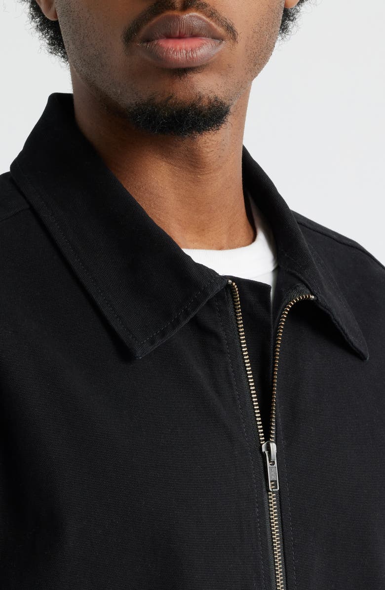 BP. Canvas Workwear Jacket, Alternate, color, Black