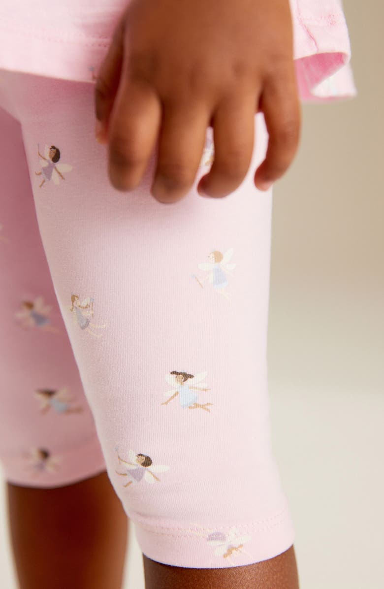 NEXT Kids' Print Stretch Cotton Crop Legging, Alternate, color, 