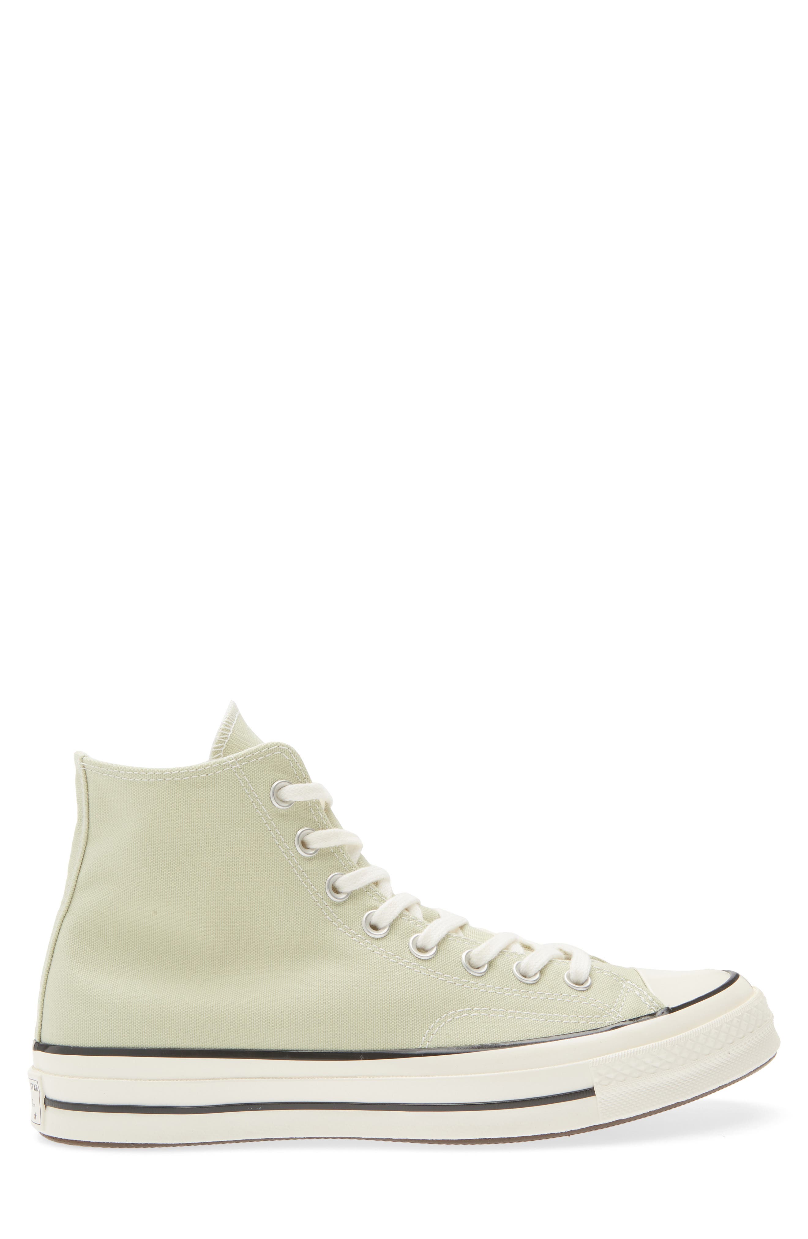 Converse Chuck 70 Canvas High Top Sneaker, Alternate, color, Olive Aura/ Egret/ Black