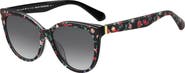 Kate Spade New York kate spade new york daeshas 56mm gradient cat eye sunglasses