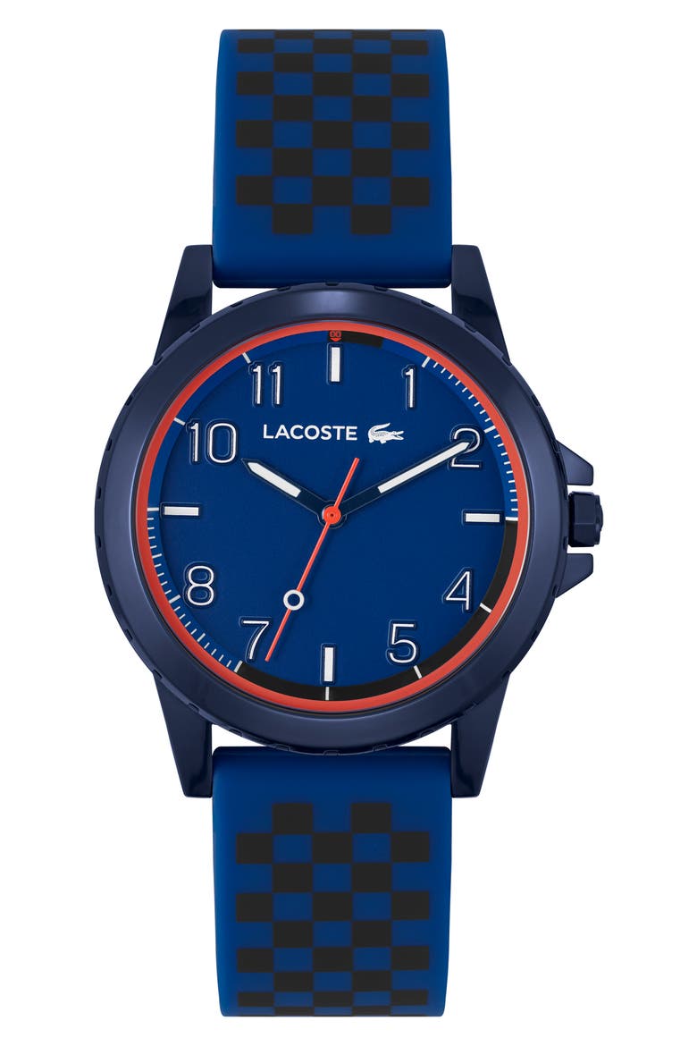 Kids' Rider Silicone Strap Watch, 36mm, Main, color, BLUE