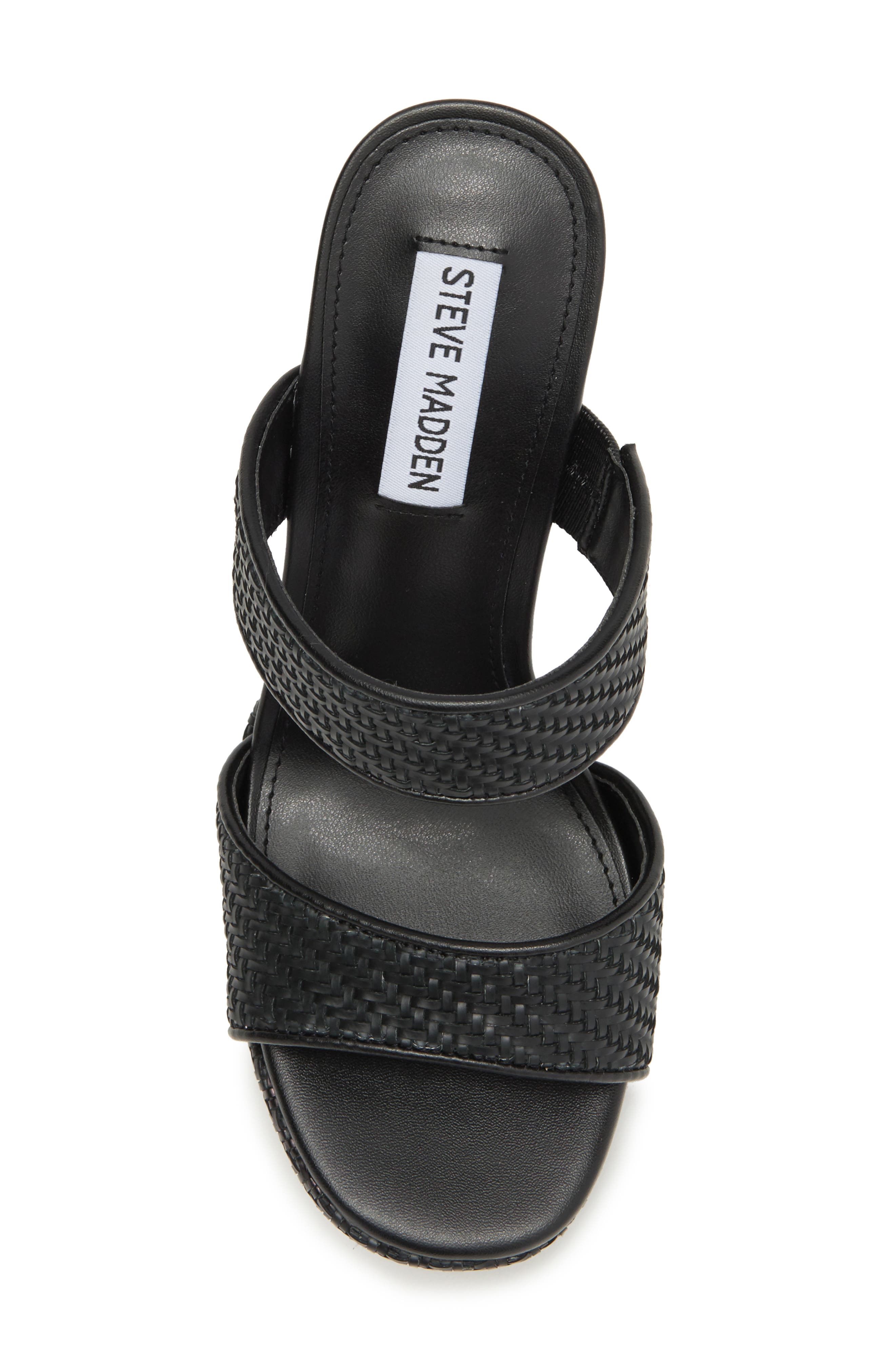 Steve Madden Stance Platform Slide Sandal, Alternate, color, Black