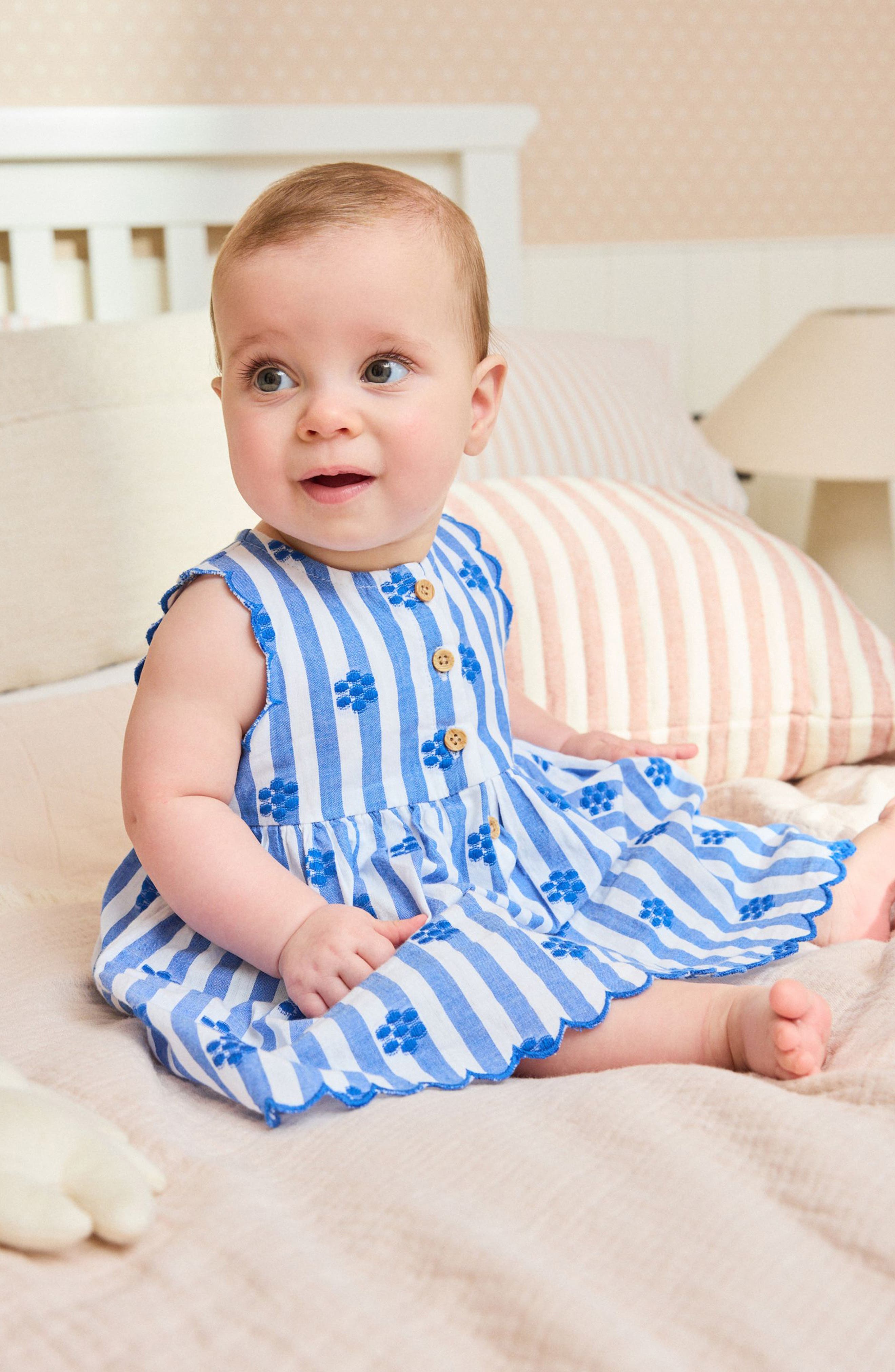 NEXT Kids' Stripe Frill Sundress — фото 2