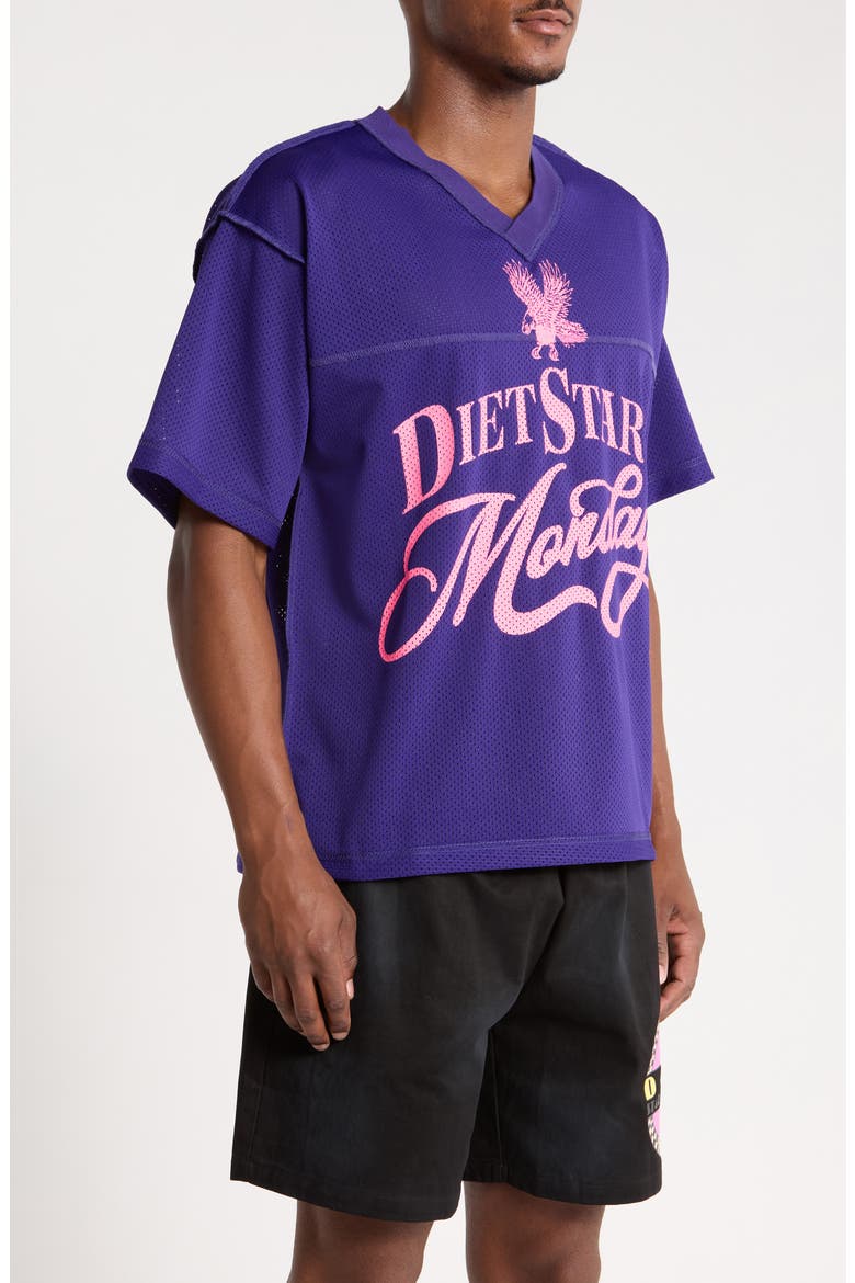 State Champs Mesh Practice Jersey, Alternate, color, PURPLE/ PINK