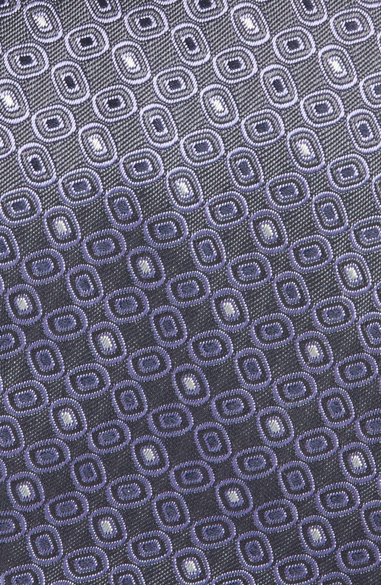 Canali Medallion Pattern Silk Tie, Alternate, color, 