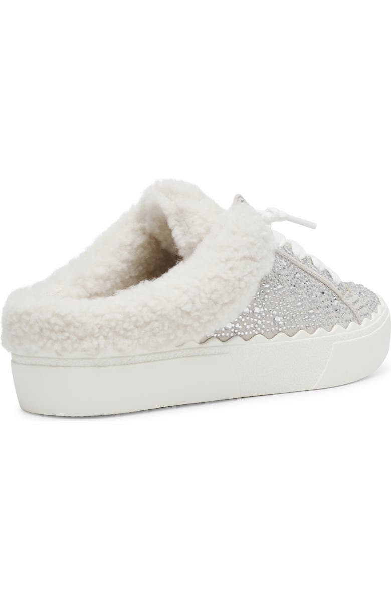 Anne Klein Courage Faux Shearling Sneaker Mule, Alternate, color,