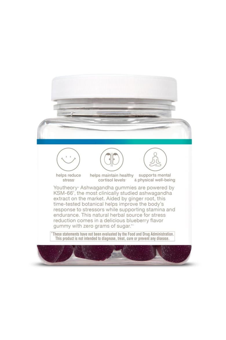 Ashwagandha Organic Stress Energy Support Gummies 60ct, Alternate, color, None