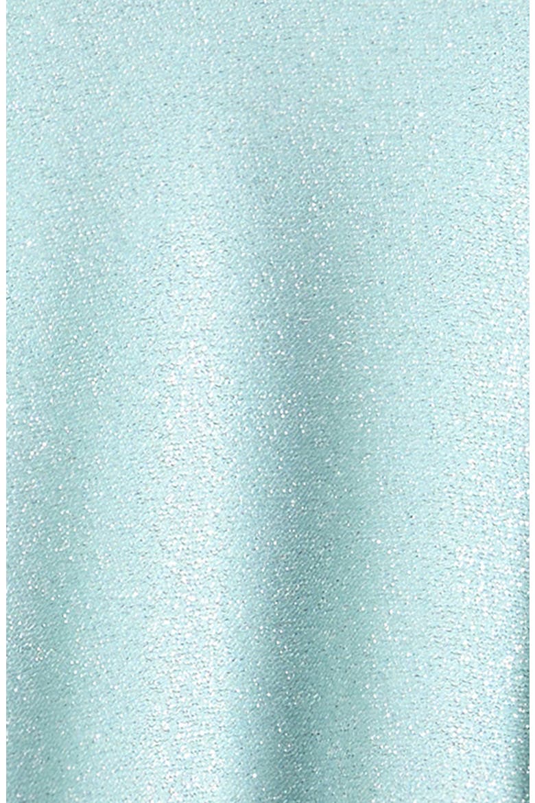 Kids' Sparkle Knit Skater Dress, Alternate, color, MINT
