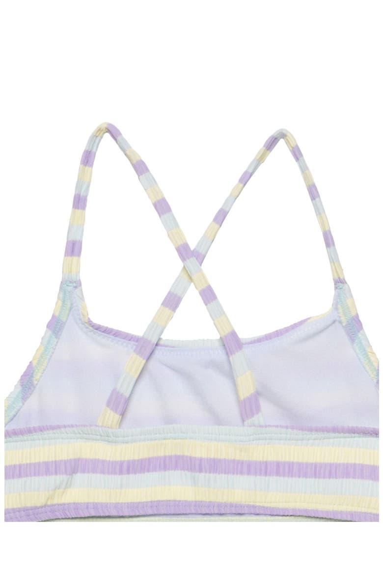 Lollipop Textured Criss Cross Strap Swim Set, Alternate, color, Lollipop-Multi