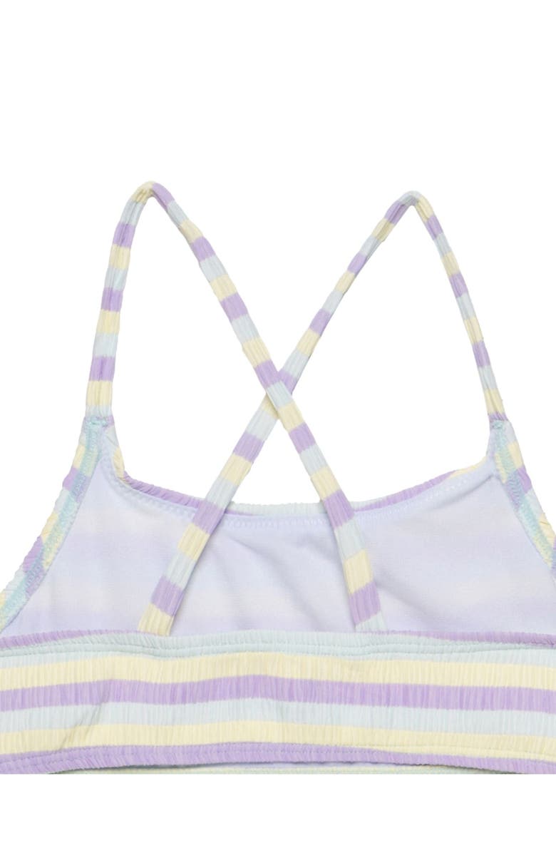 Gottex Kids Lollipop Textured Criss Cross Strap Swim Set, Alternate, color, Lollipop-Multi