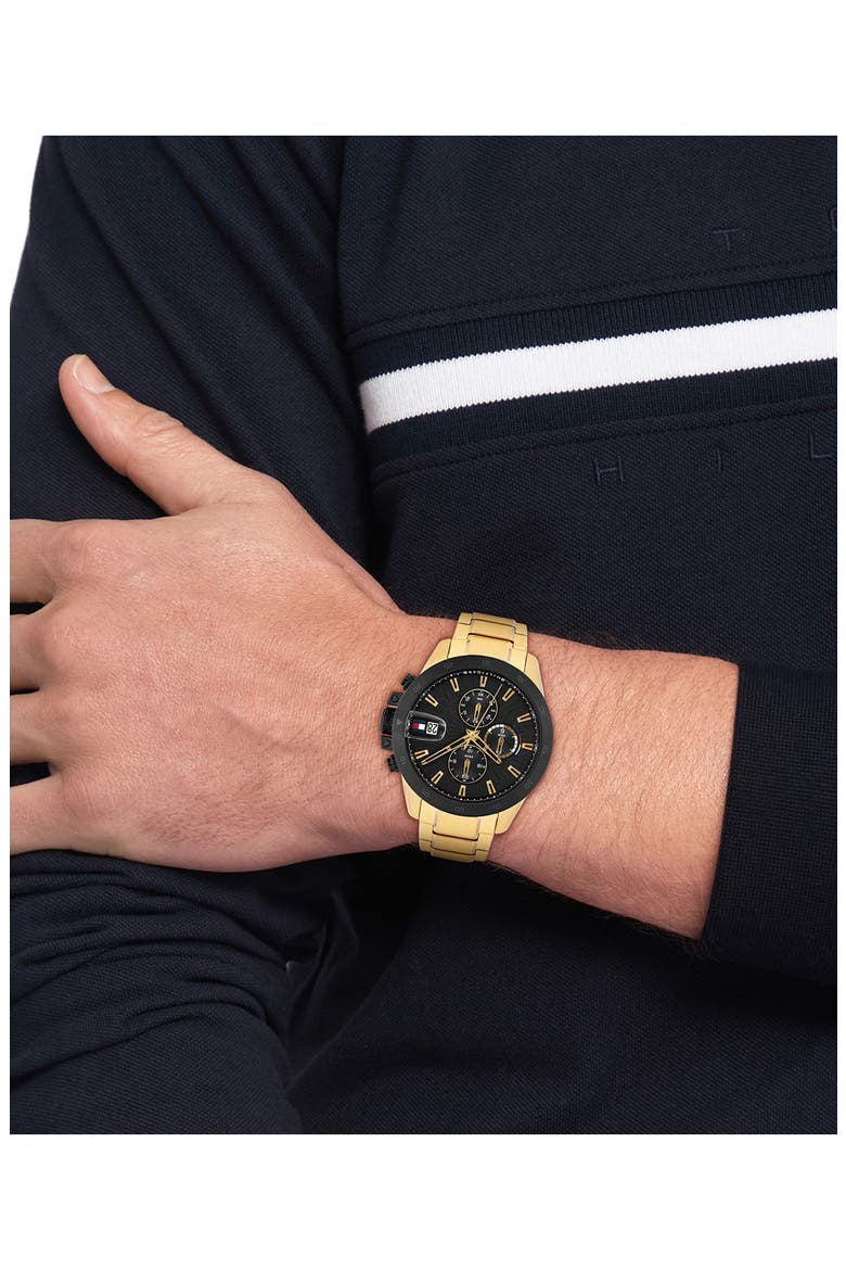 Jameson Bracelet Watch, 43mm, Alternate, color, BLACK