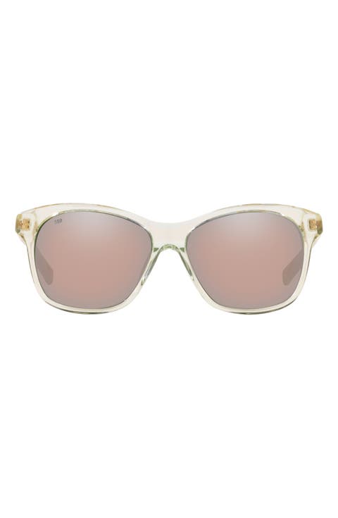 57mm Round Sunglasses