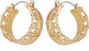 Vince Camuto Chain Hoop Earrings