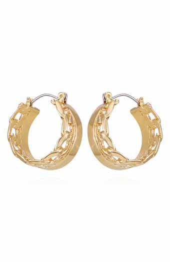 Chain Hoop Earrings