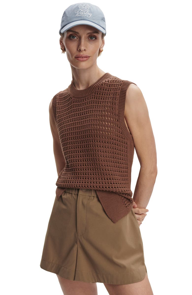 Varley Nila Shorts, Alternate, color, Taupe Stone