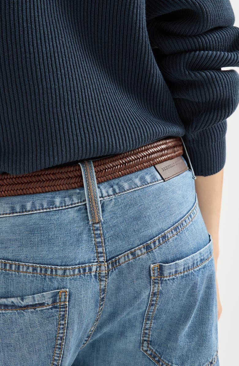 Brunello Cucinelli Contemporary Loose trousers, Alternate, color, Medium Denim