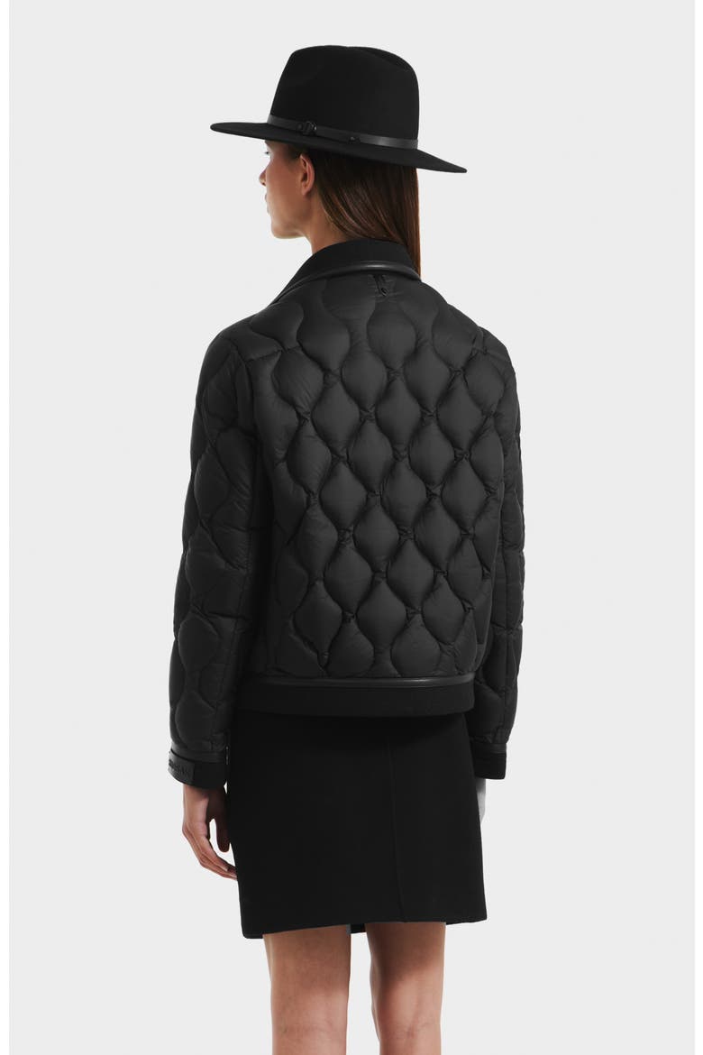 Jolie Quilted Light Jacket, Alternate, color, Black
