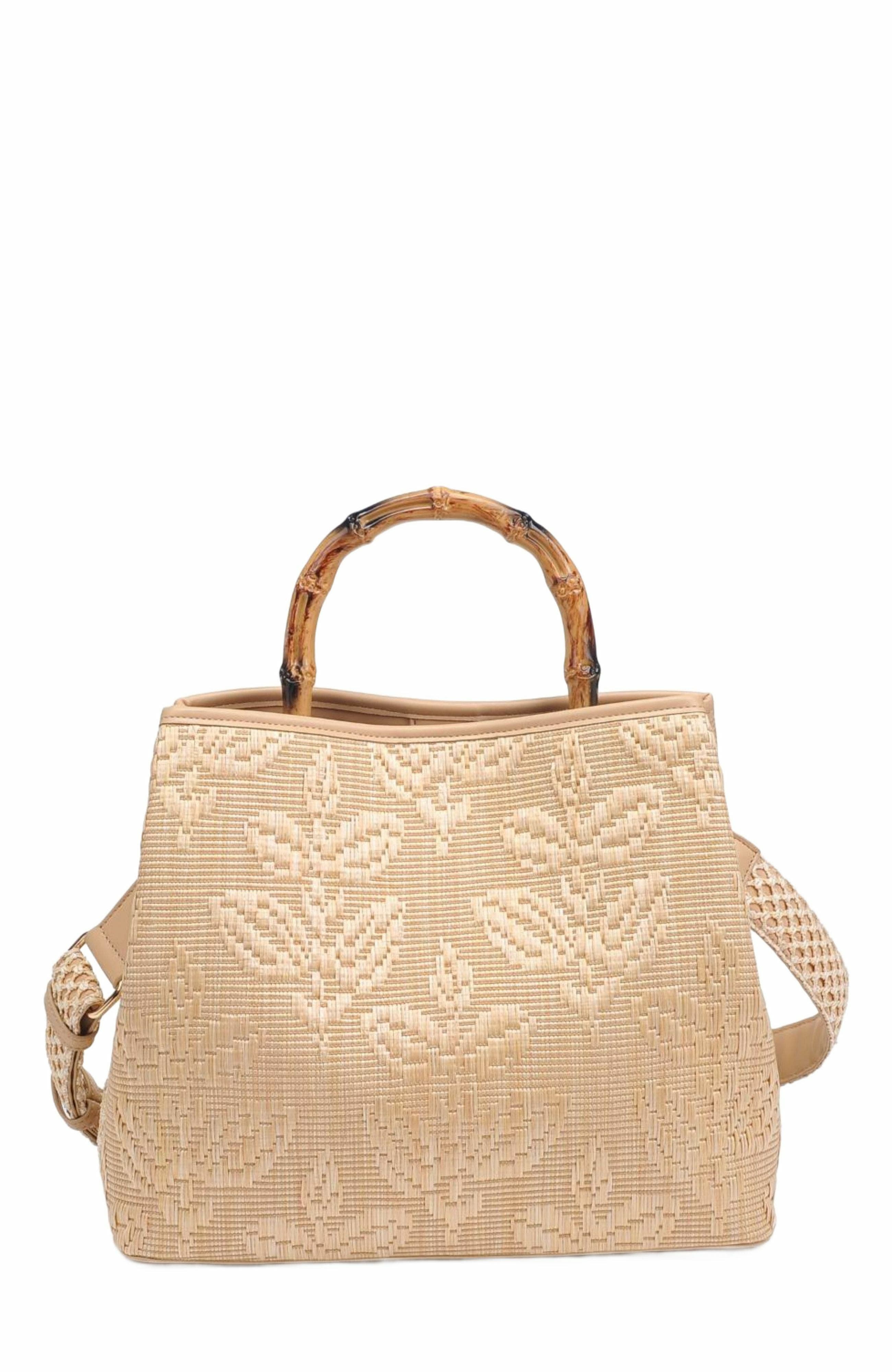 MODA LUXE Riviera Tote, Main, color, Natural