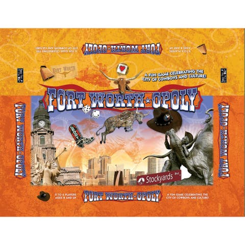 Fort Worthopoly Family Board Game