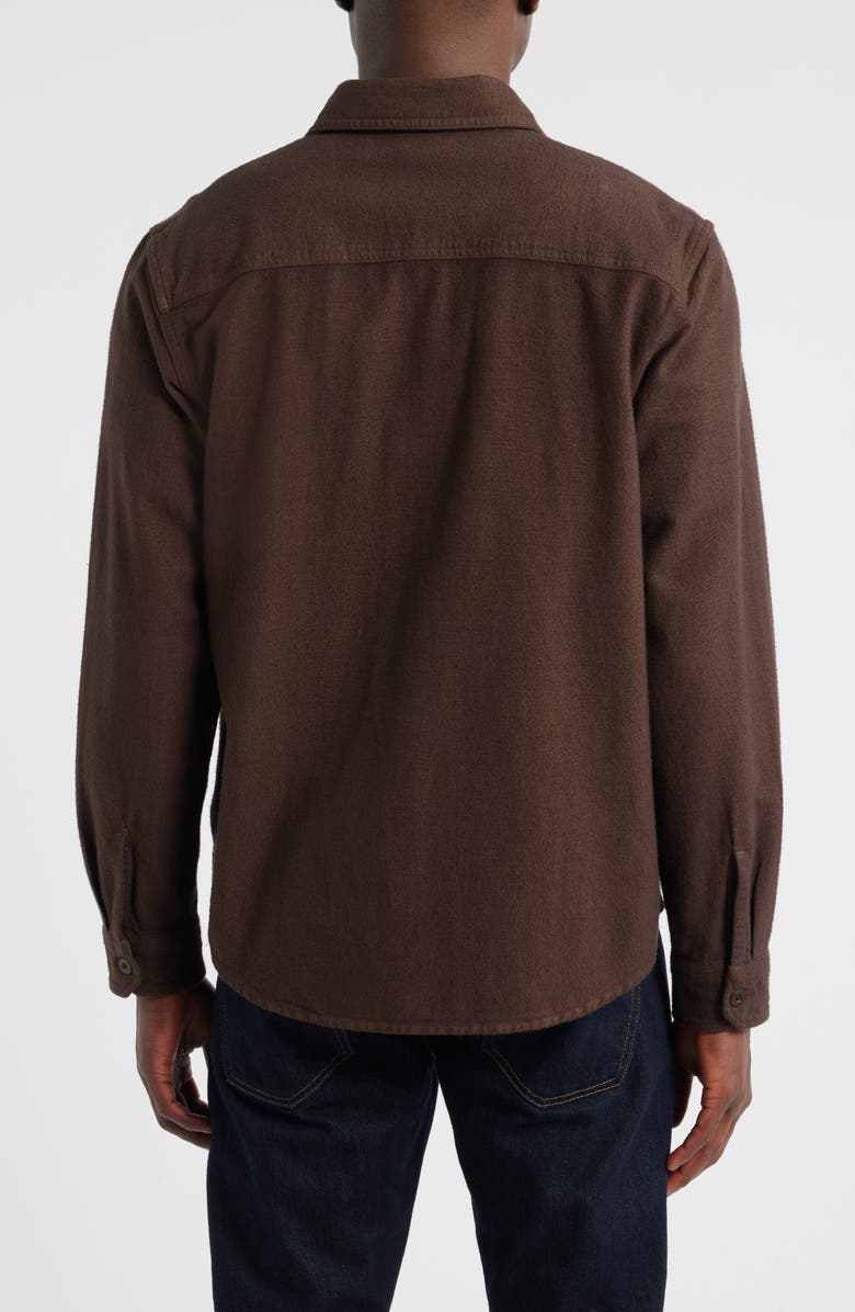 AG Milland Relaxed Fit Utility Button-Up Shirt, Alternate, color, Dark Chocolate