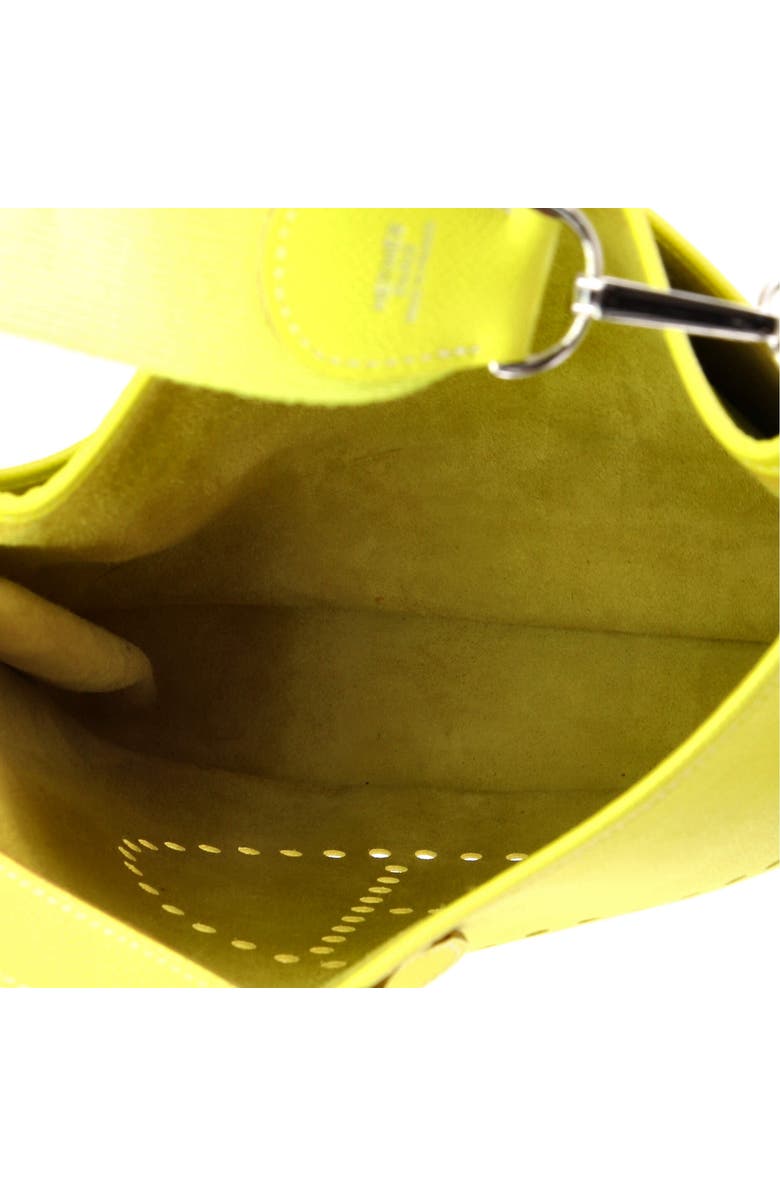Pre-Owned Hermes Evelyne Bag Gen III Epsom PM, Alternate, color, Lime