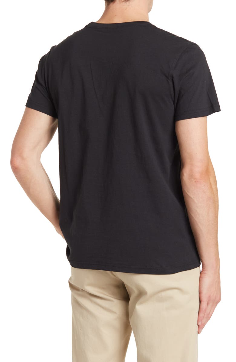 Roberto Cavalli Brand Logo Print Snake Tee, Alternate, color, 