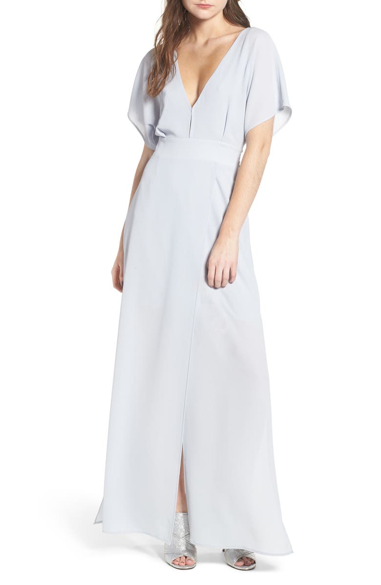 WAYF Carrara Slit Maxi Dress, Main, color, 