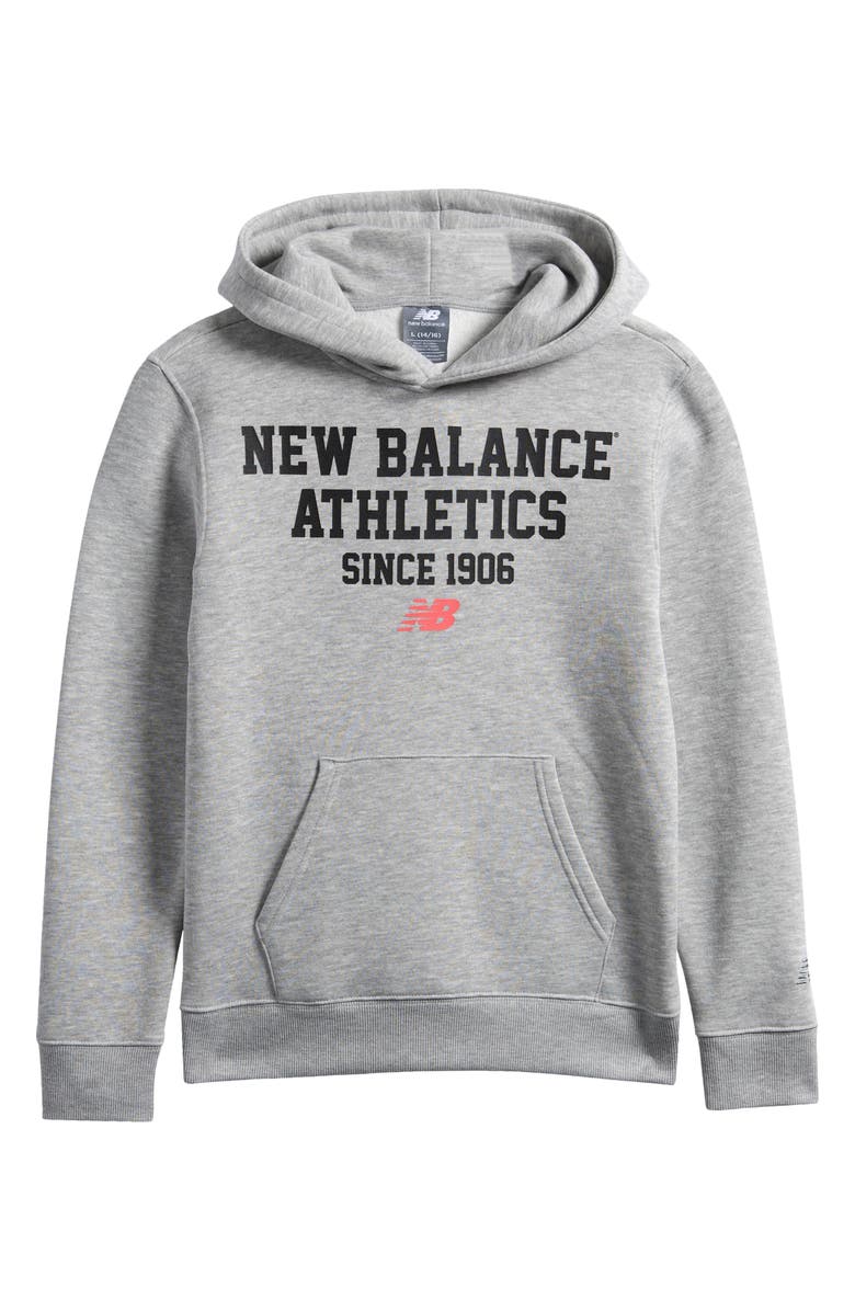 New Balance Kids' Fleece Hoodie, Main, color,