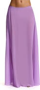Naked Wardrobe Chiffon A-Line Maxi Skirt