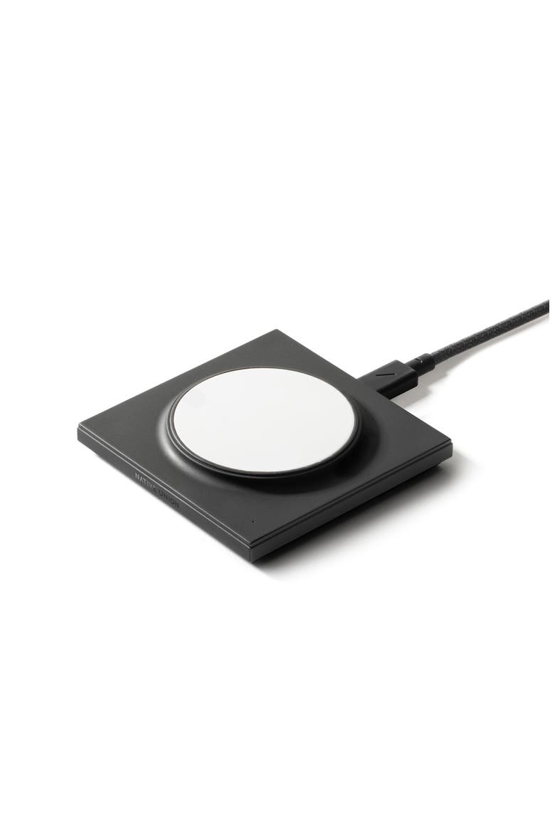 Drop Magnetic Wireless Charger, Alternate, color, BLACK