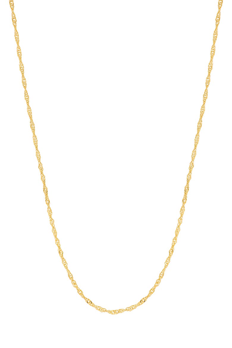 14K Gold Chain Necklace (Nordstrom Exclusive), Main, color, 14K YELLOW GOLD