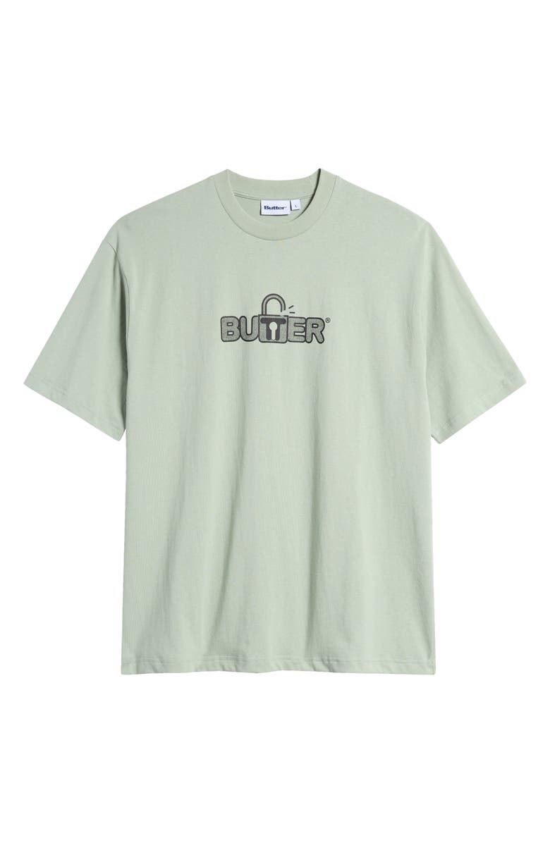 Butter Goods Lock Graphic T-Shirt, Alternate, color, 