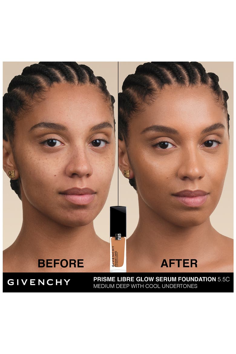 Prisme Libre Glow Serum Blurring & Hydrating Foundation, Alternate, color, 5.5C