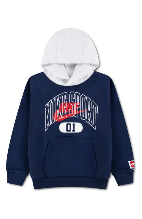 Kids' Multisport Cotton Blend Hoodie